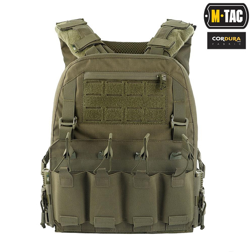 M-Tac - Plate Carrier Cuirass QRS XL taktische Weste - Ranger Green - 10180023