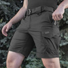 M-Tac - Aggressor Tactical Shorts - Polycotton - Rip-Stop - Schwarz - 20018002