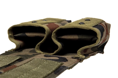 GFC Tactical - Doppelte AK / AR Typ Magazintasche - MOLLE - Nylon - Wz. 93 PL Woodland - GFT-19-016371